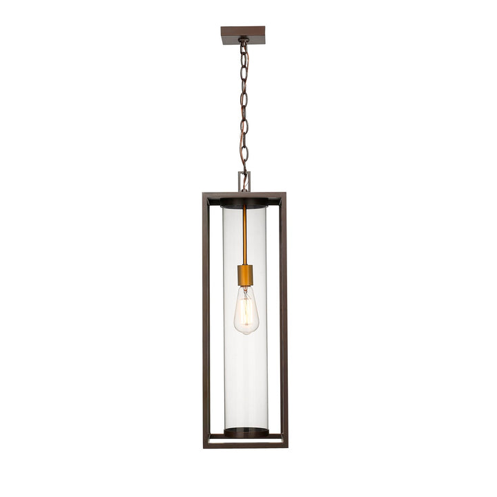 1 Light Outdoor Chain Mount Ceiling Fixture