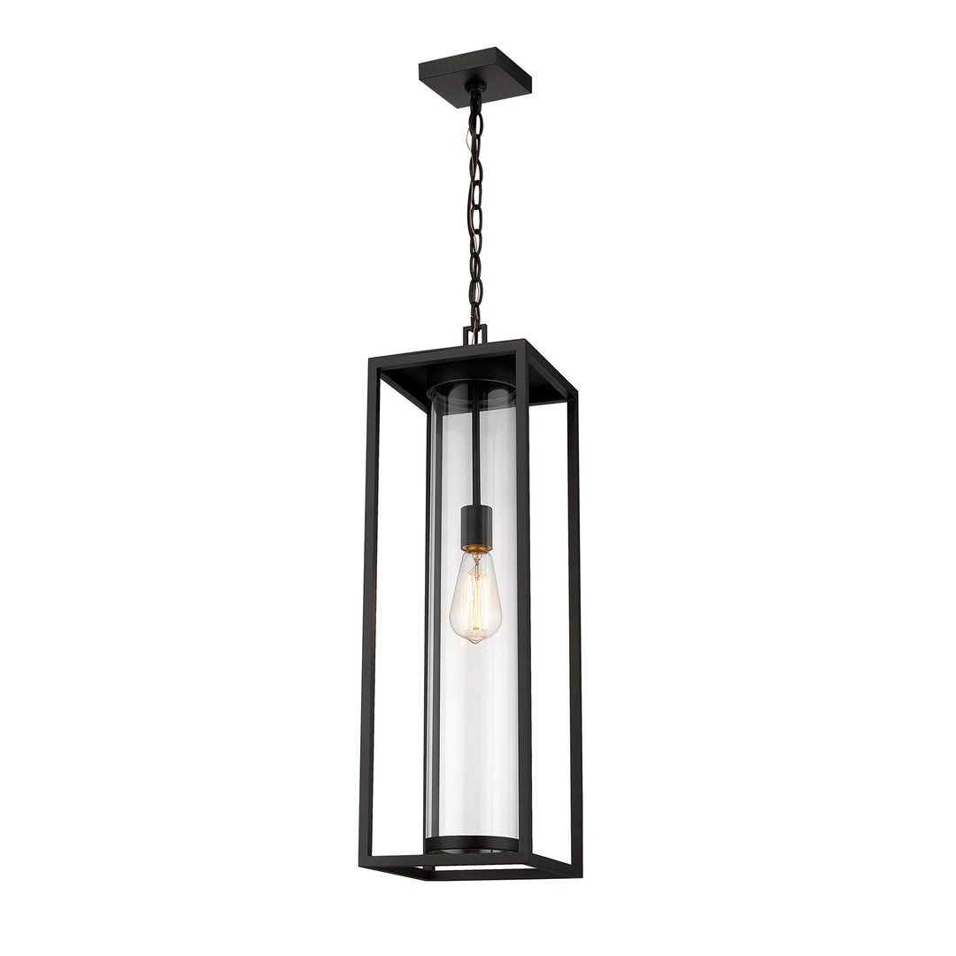 1 Light Outdoor Chain Mount Ceiling Fixture by Z-Lite