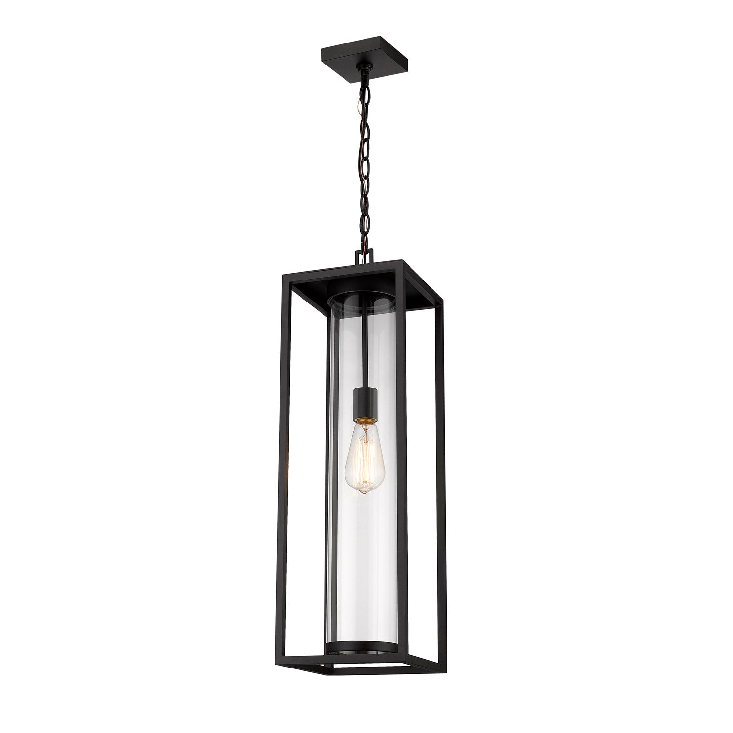 1 Light Outdoor Chain Mount Ceiling Fixture by Z-Lite