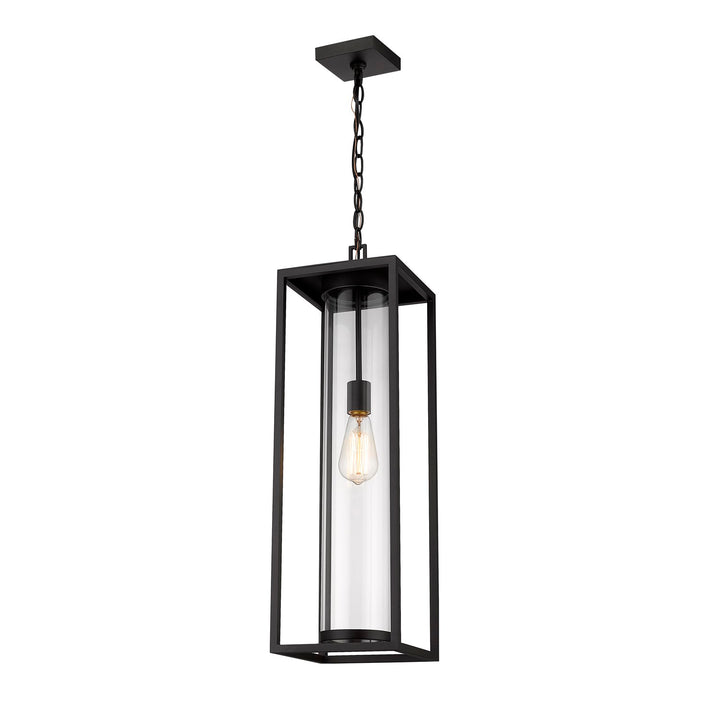 1 Light Outdoor Chain Mount Ceiling Fixture by Z-Lite