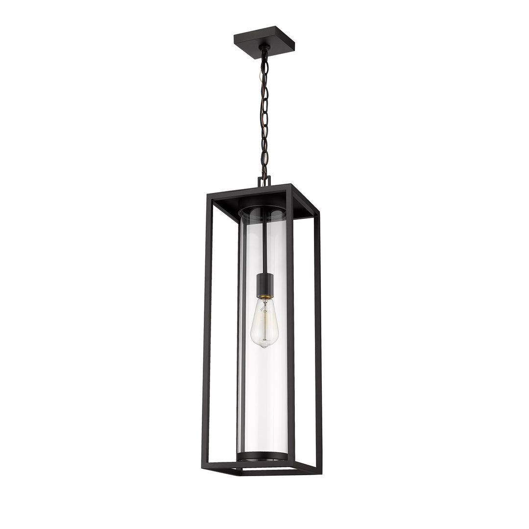 1 Light Outdoor Chain Mount Ceiling Fixture