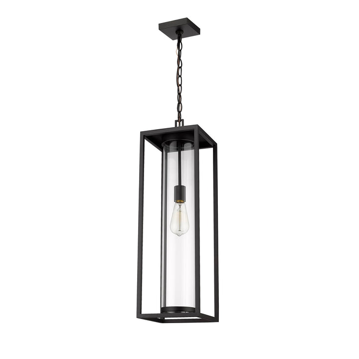 1 Light Outdoor Chain Mount Ceiling Fixture