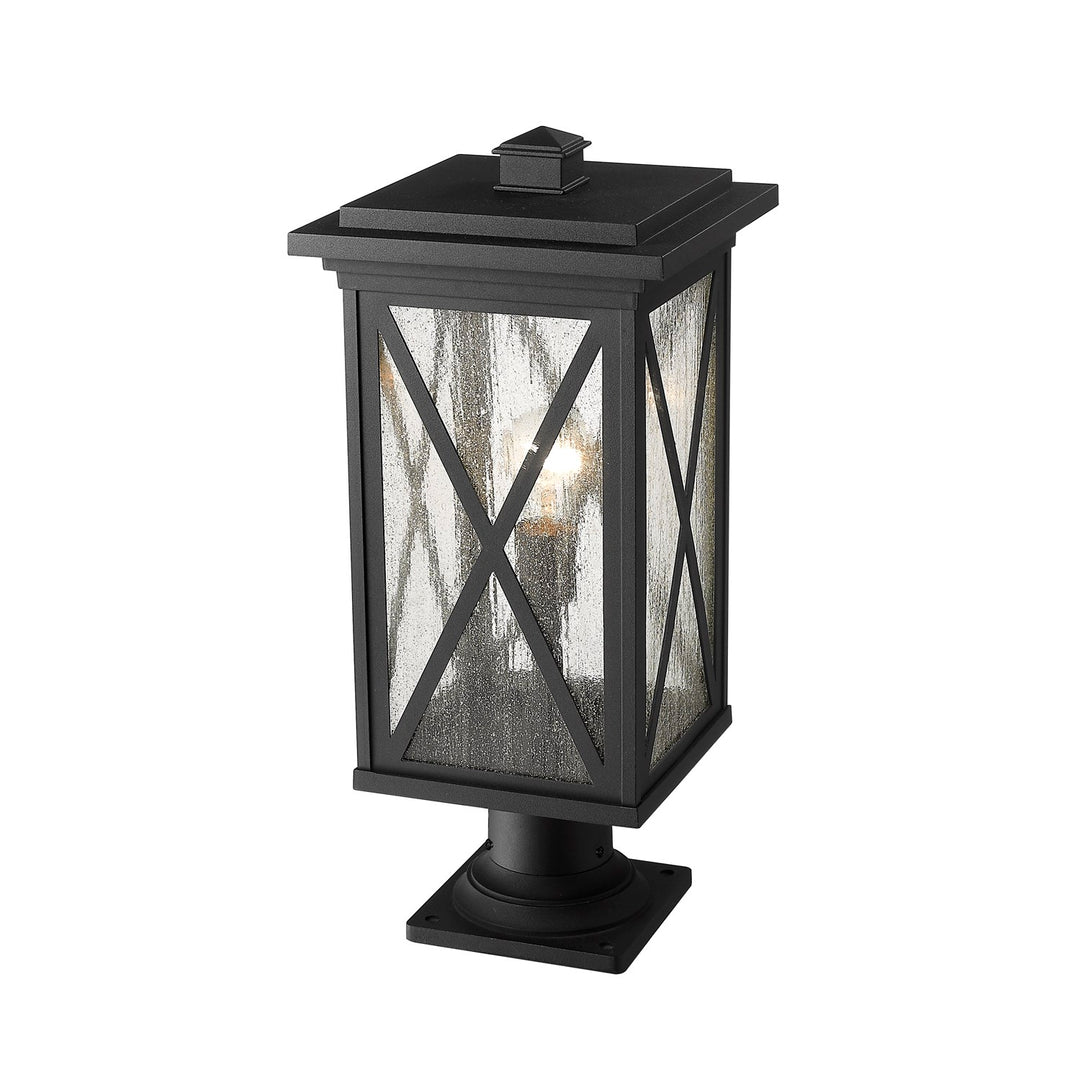 1 Light Outdoor Pier Mounted Fixture
