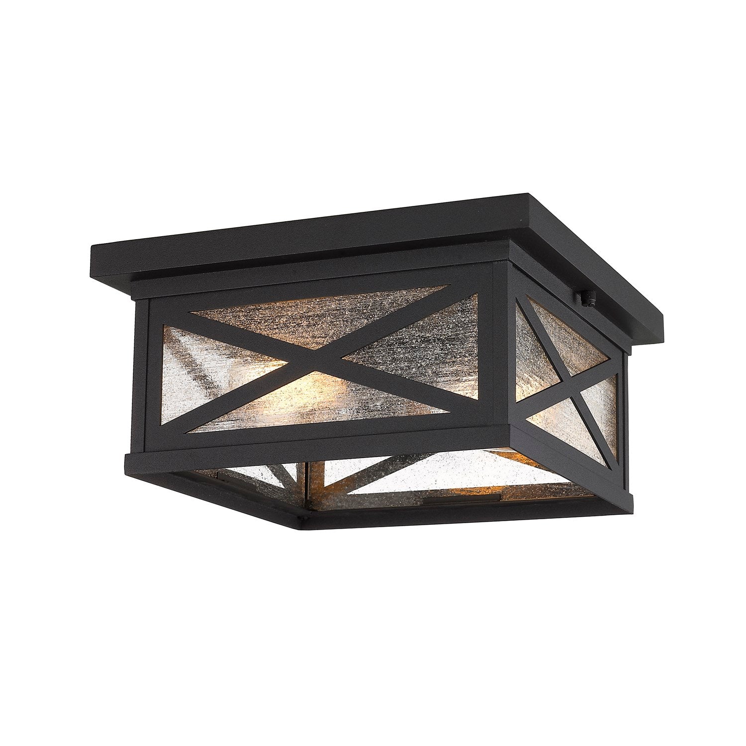 2 Light Outdoor Flush Ceiling Mount Fixture by Z-Lite