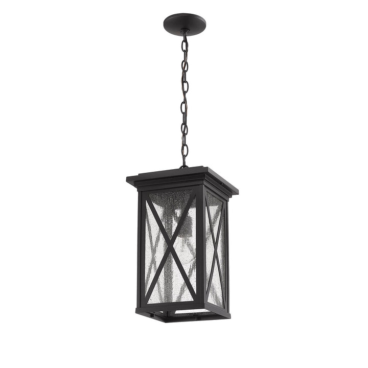 1 Light Outdoor Chain Mount Ceiling Fixture