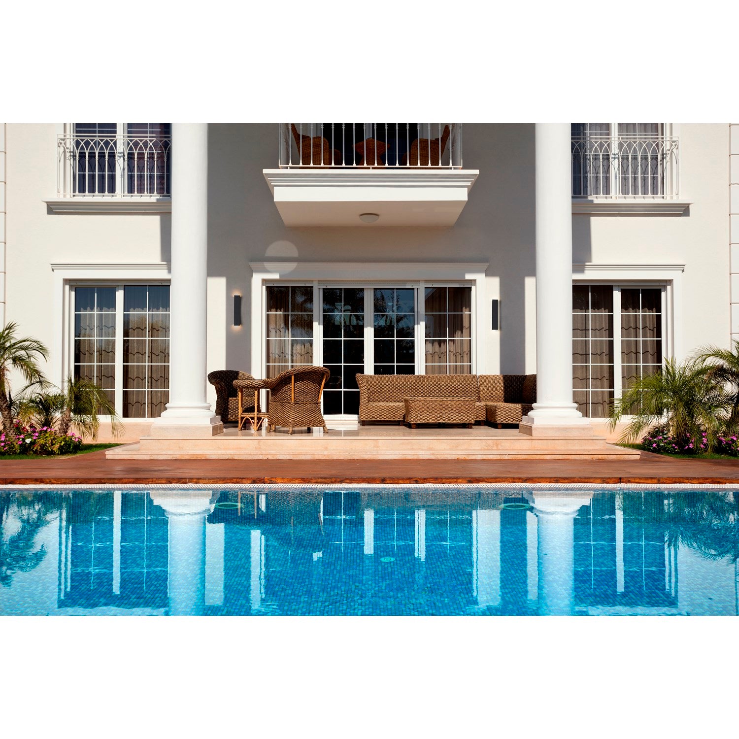 2 Light Outdoor Wall Sconce