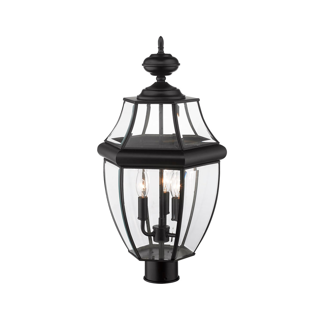 3 Light Outdoor Post Mount Fixture