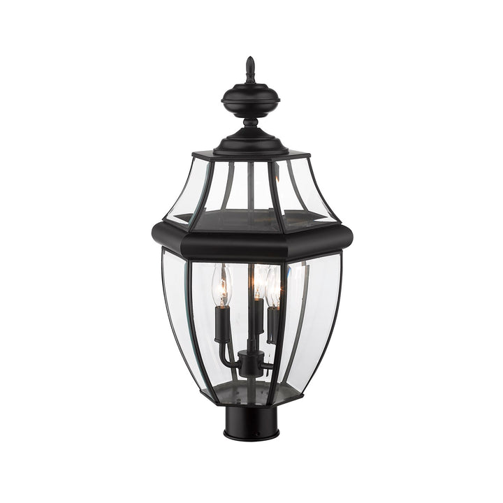 3 Light Outdoor Post Mount Fixture