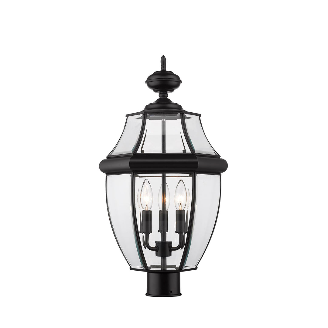 3 Light Outdoor Post Mount Fixture