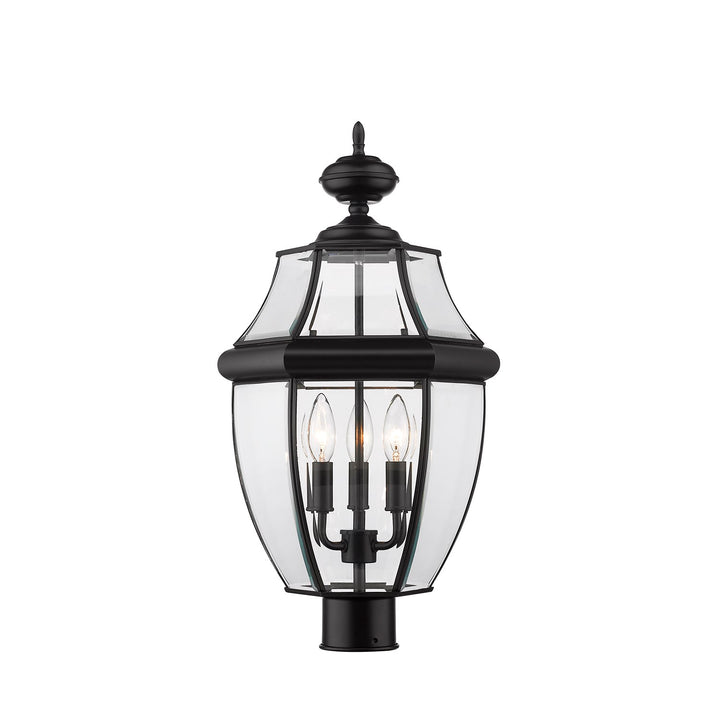 3 Light Outdoor Post Mount Fixture
