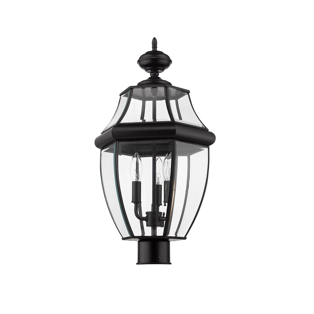3 Light Outdoor Post Mount Fixture