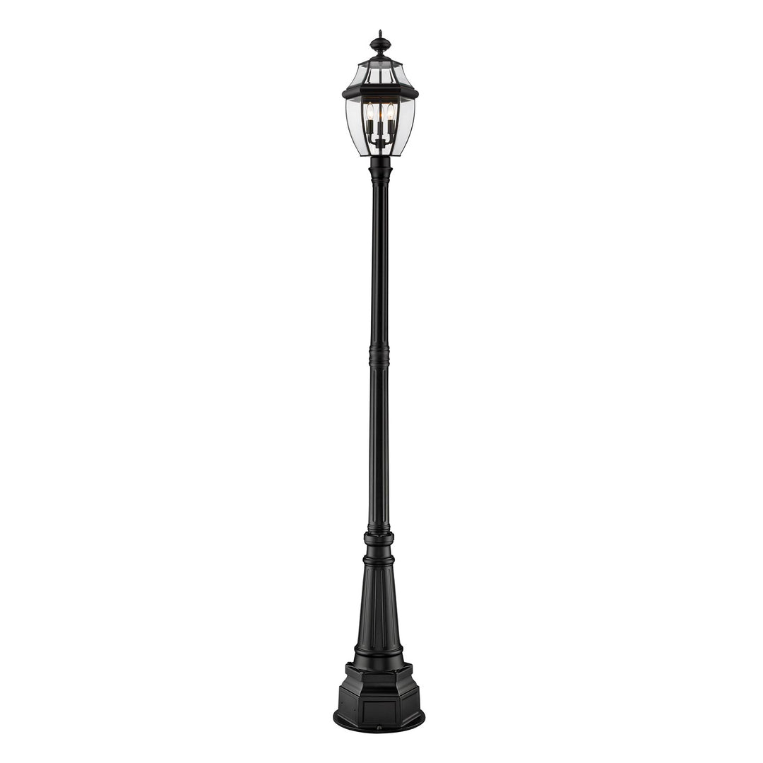 3 Light Outdoor Post Mounted Fixture by Z-Lite