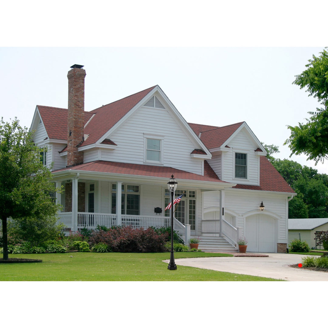 3 Light Outdoor Post Mounted Fixture