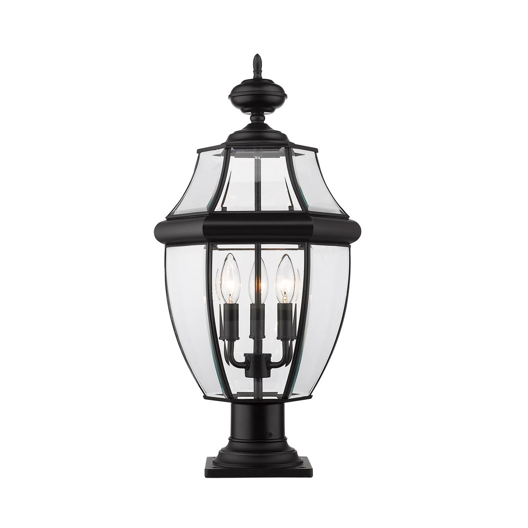 3 Light Outdoor Pier Mounted Fixture by Z-Lite
