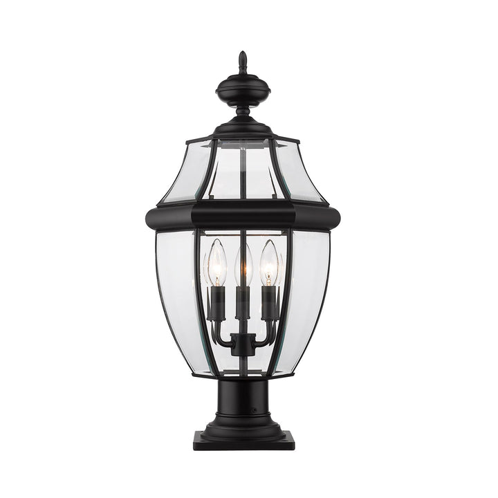 3 Light Outdoor Pier Mounted Fixture by Z-Lite