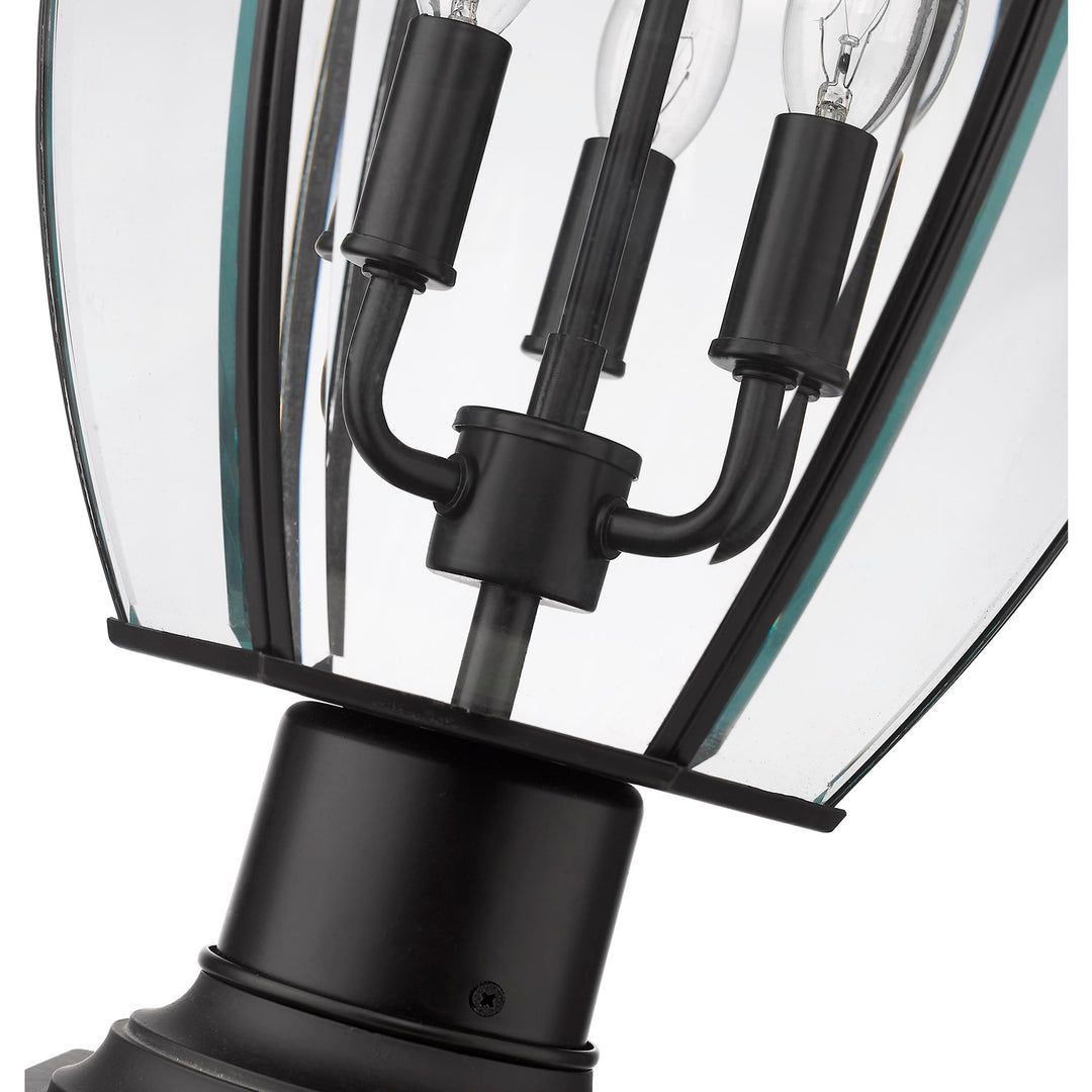 3 Light Outdoor Pier Mounted Fixture