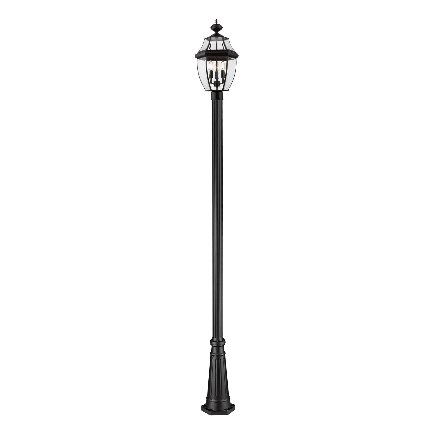 3 Light Outdoor Post Mounted Fixture by Z-Lite