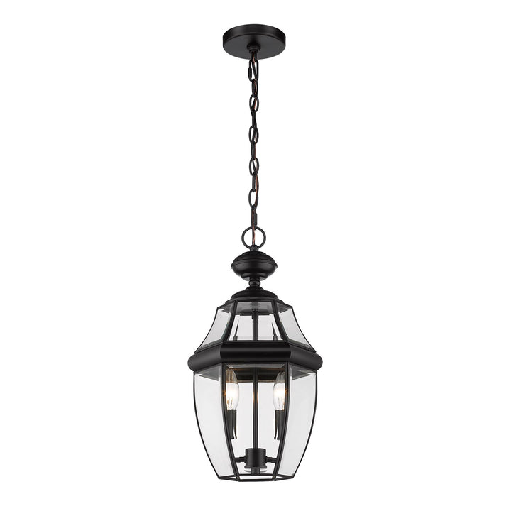 2 Light Outdoor Chain Mount Ceiling Fixture by Z-Lite