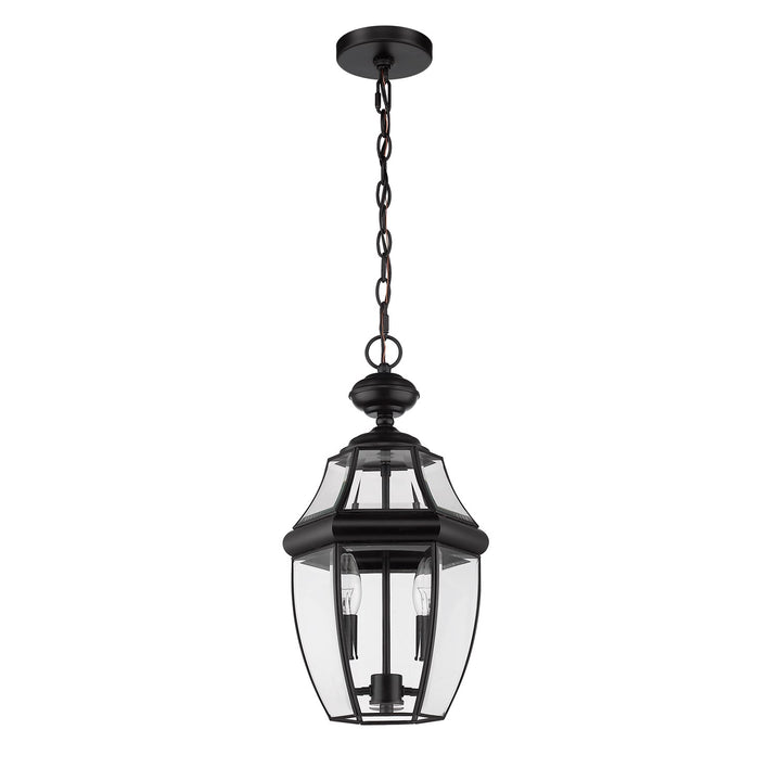 2 Light Outdoor Chain Mount Ceiling Fixture