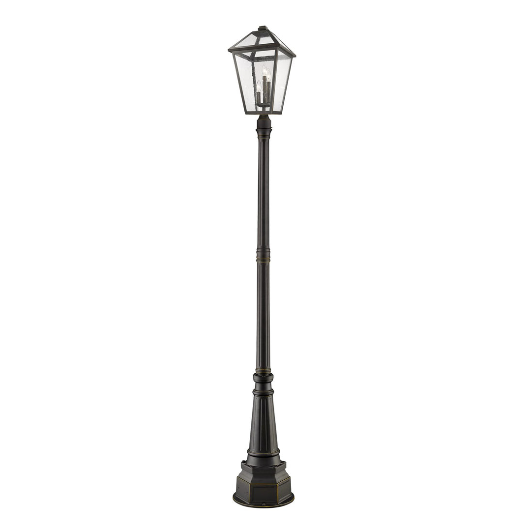 3 Light Outdoor Post Mounted Fixture by Z-Lite