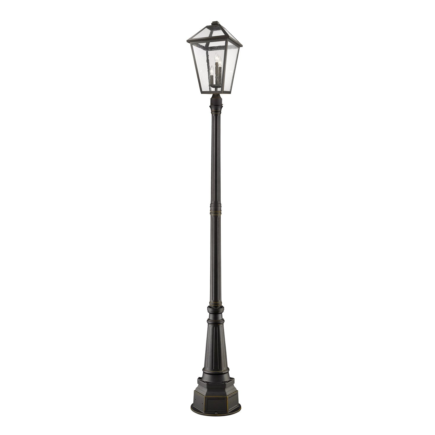 3 Light Outdoor Post Mounted Fixture by Z-Lite
