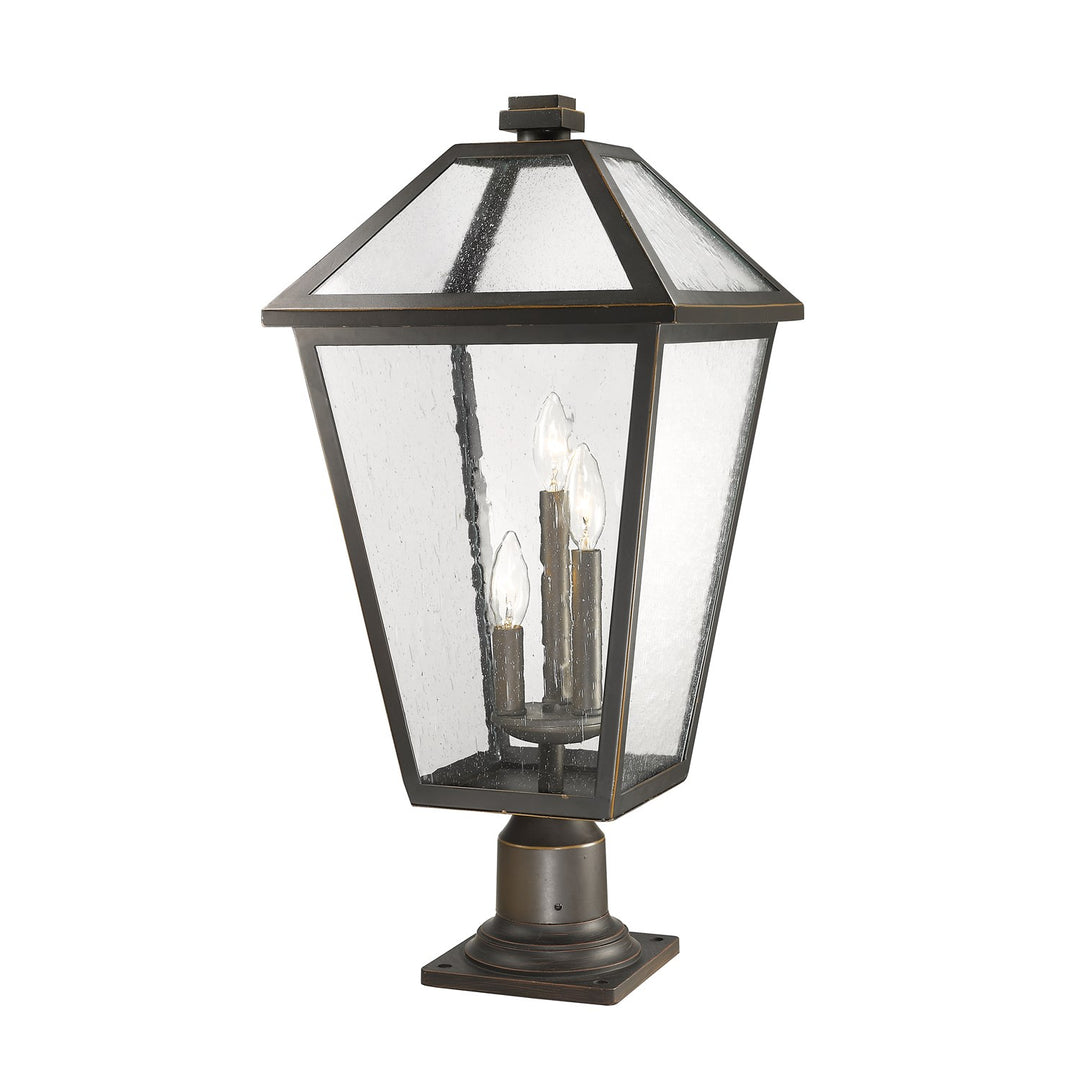 3 Light Outdoor Pier Mounted Fixture by Z-Lite