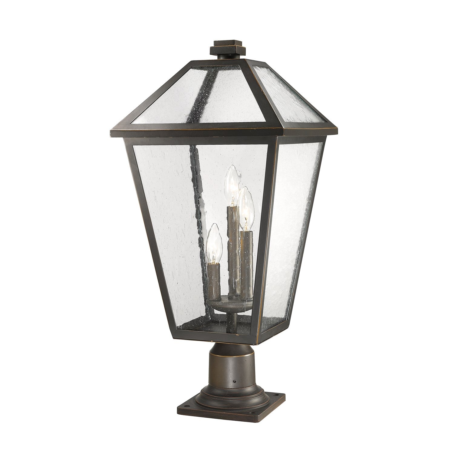 3 Light Outdoor Pier Mounted Fixture by Z-Lite