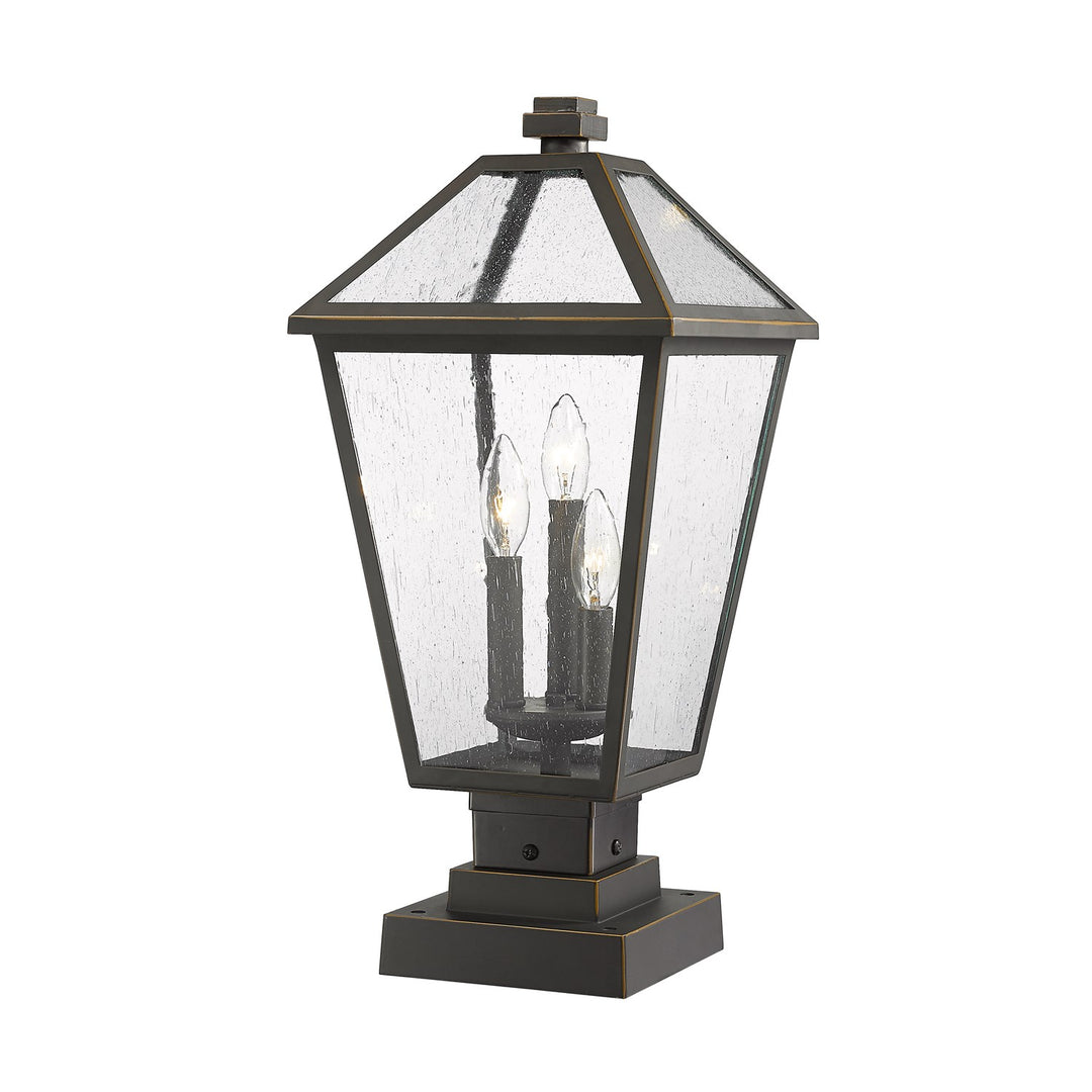 3 Light Outdoor Pier Mounted Fixture by Z-Lite