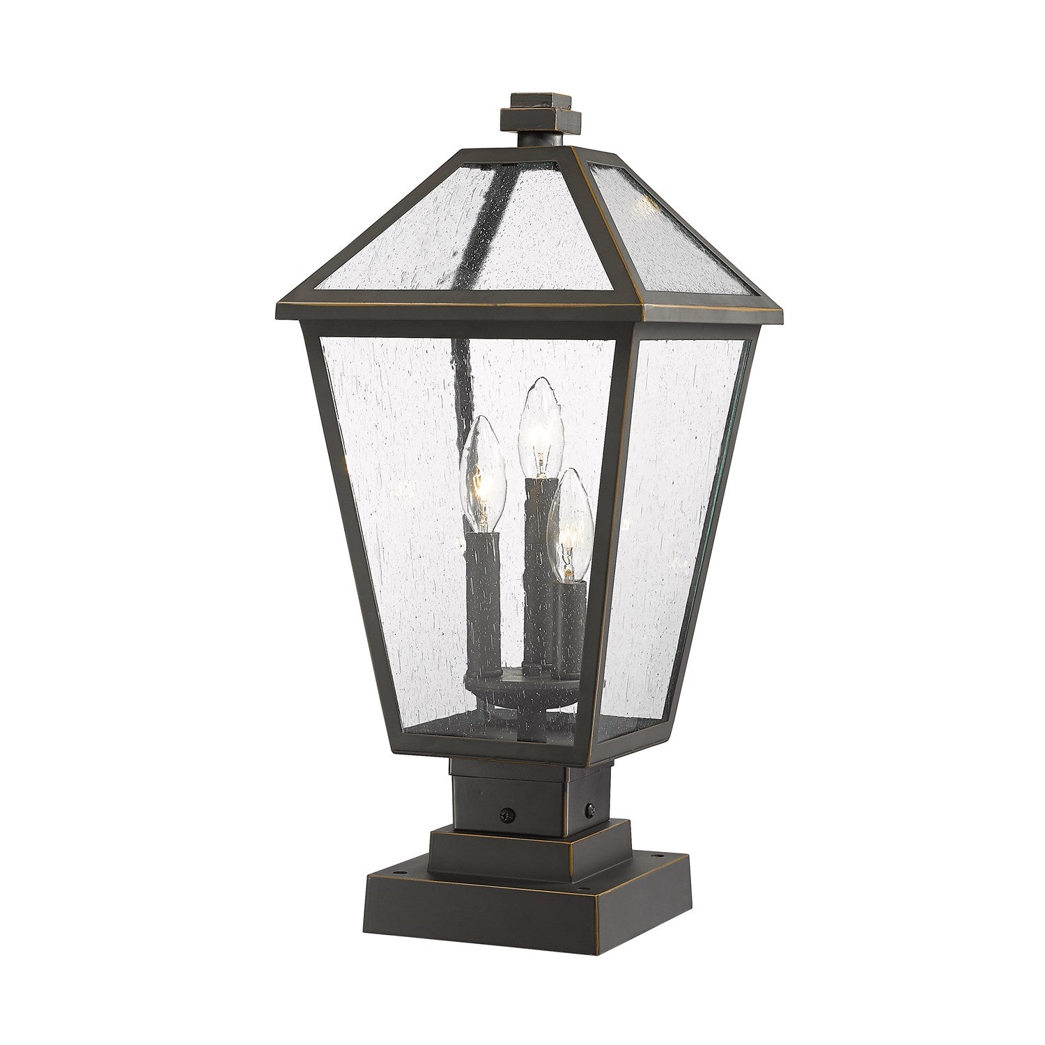 3 Light Outdoor Pier Mounted Fixture by Z-Lite