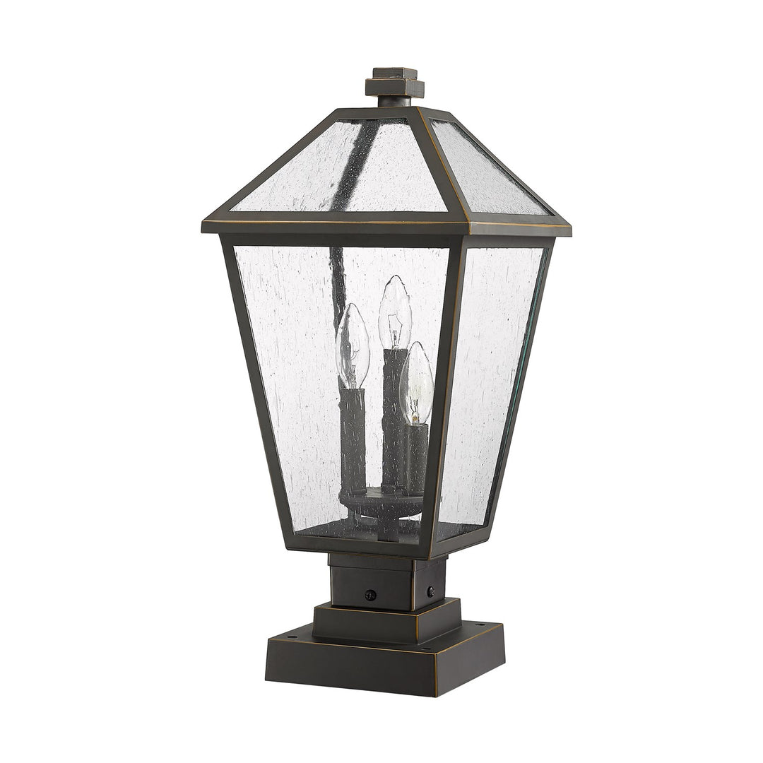 3 Light Outdoor Pier Mounted Fixture