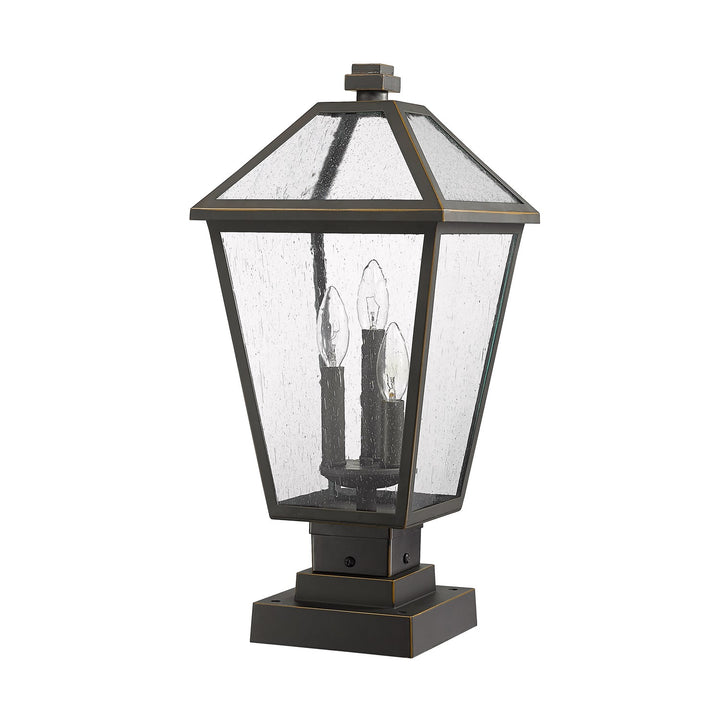 3 Light Outdoor Pier Mounted Fixture