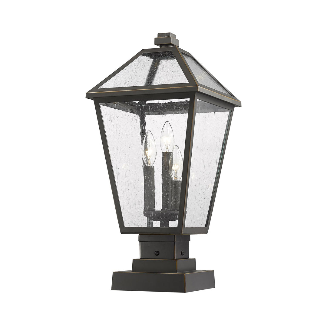 3 Light Outdoor Pier Mounted Fixture