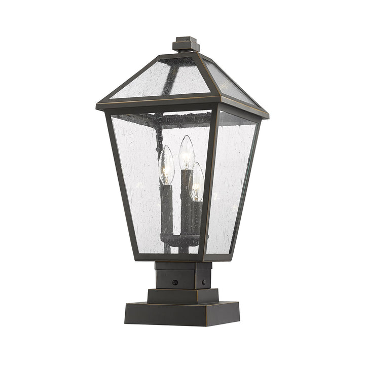 3 Light Outdoor Pier Mounted Fixture
