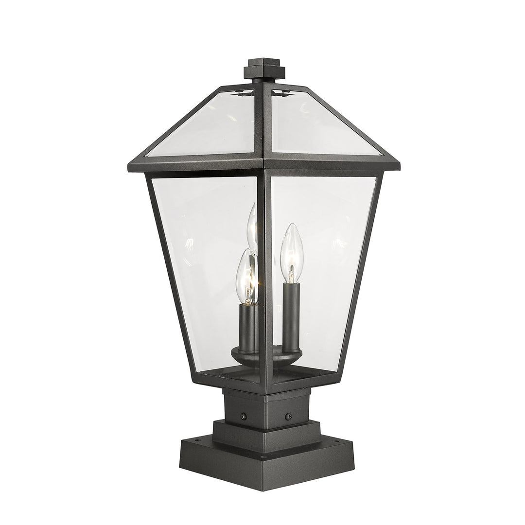 3 Light Outdoor Pier Mounted Fixture
