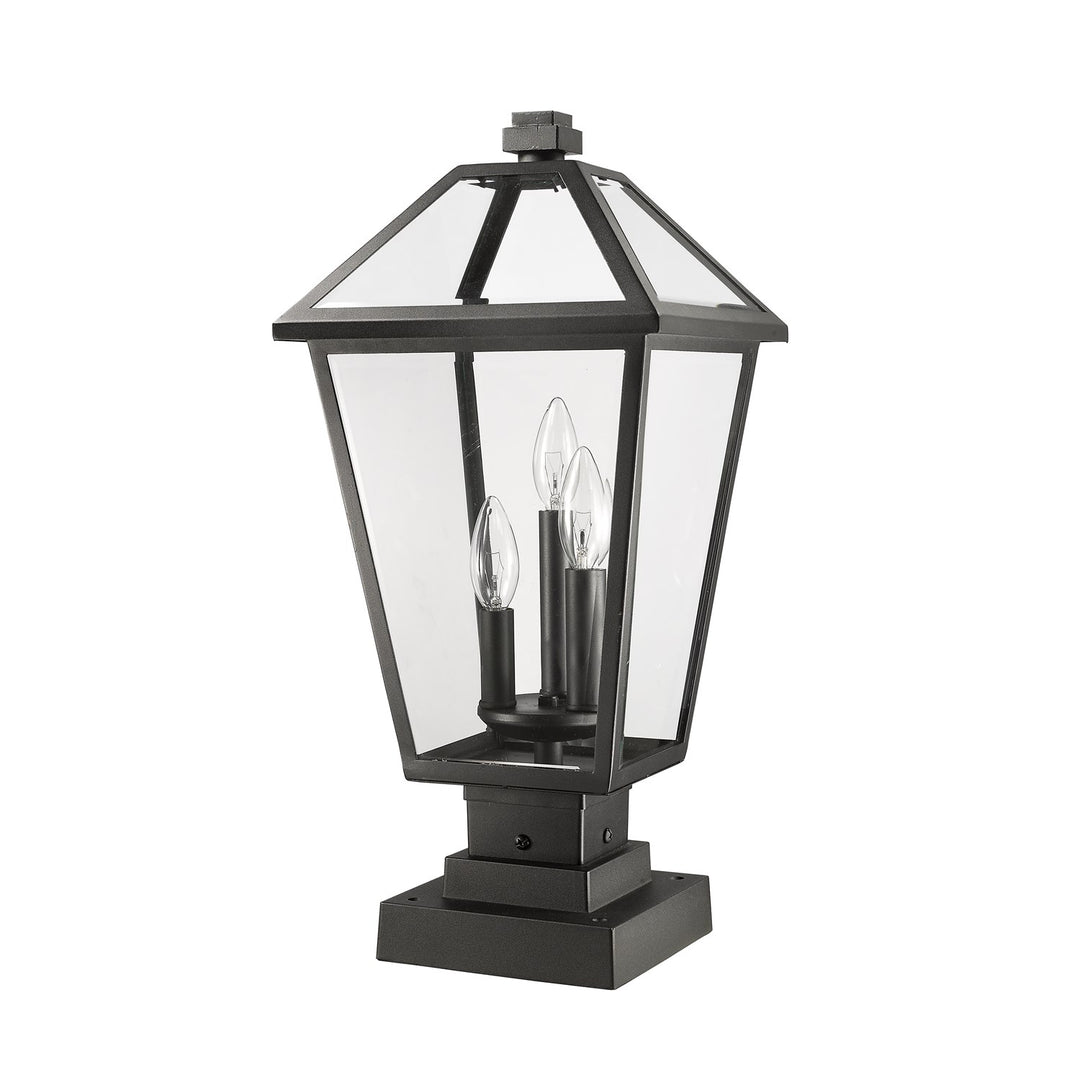 3 Light Outdoor Pier Mounted Fixture