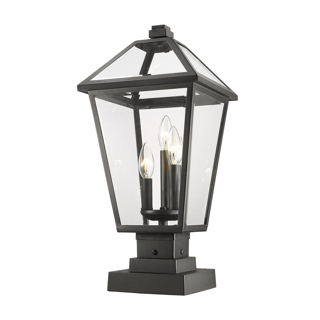3 Light Outdoor Pier Mounted Fixture
