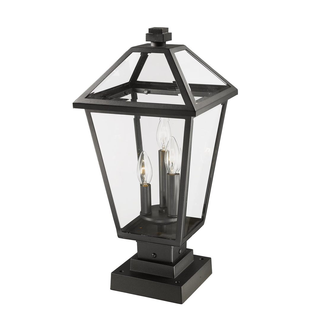 3 Light Outdoor Pier Mounted Fixture