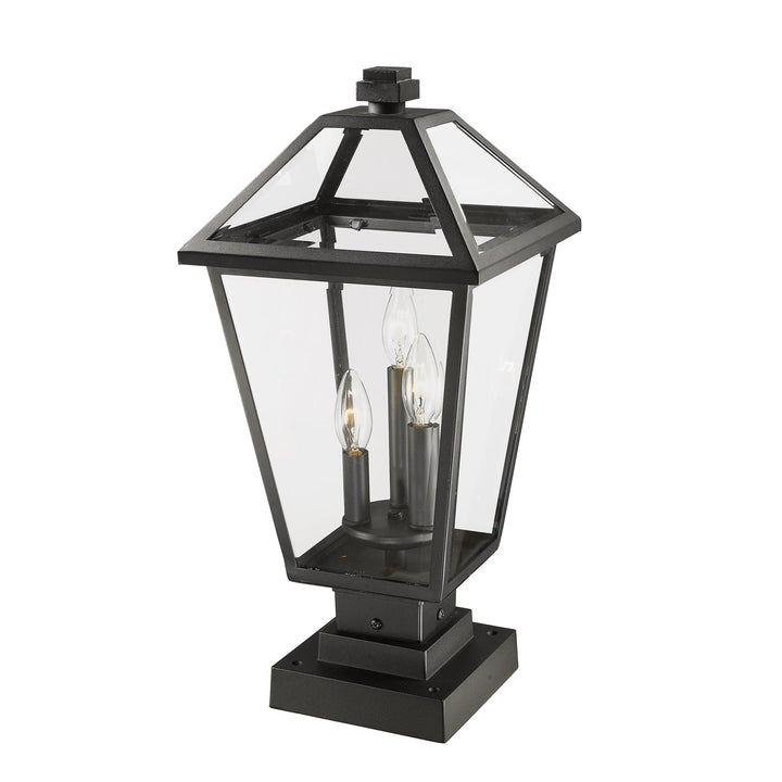 3 Light Outdoor Pier Mounted Fixture
