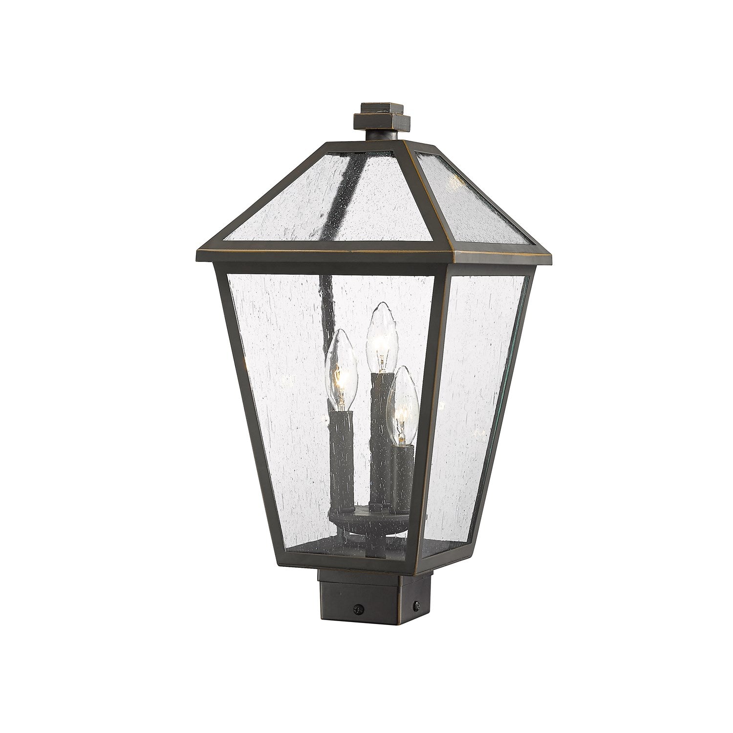 3 Light Outdoor Post Mount Fixture by Z-Lite