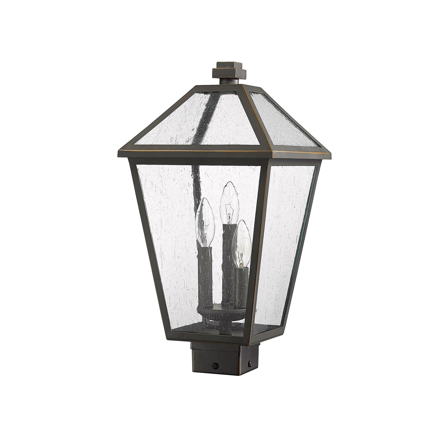 3 Light Outdoor Post Mount Fixture
