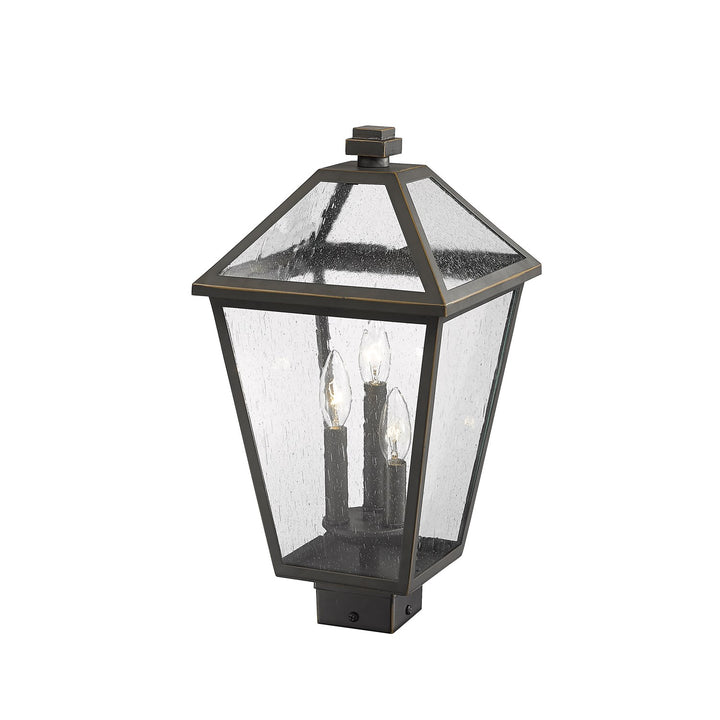 3 Light Outdoor Post Mount Fixture