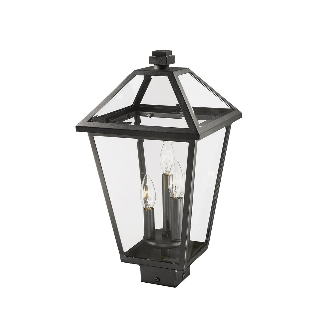 3 Light Outdoor Post Mount Fixture