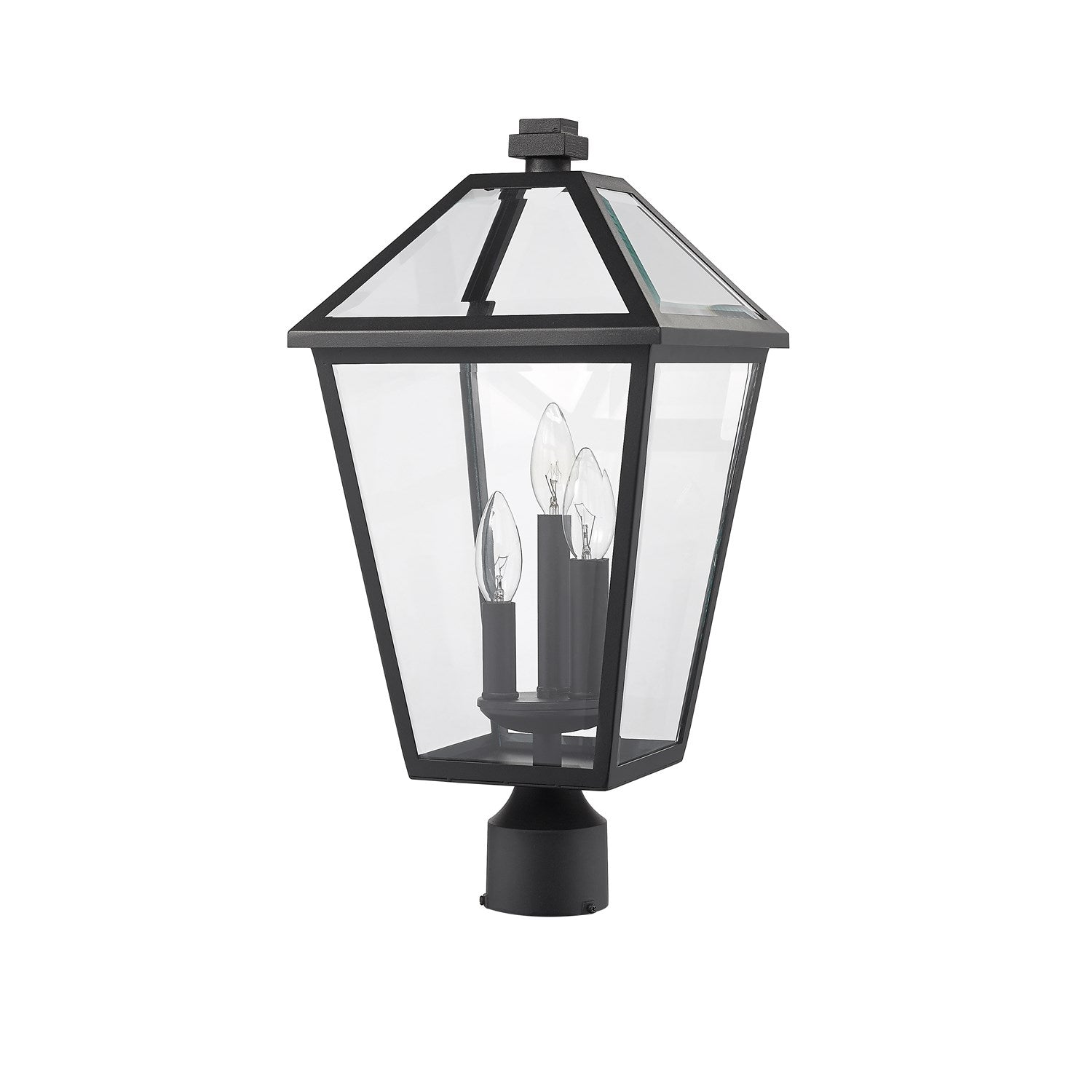 3 Light Outdoor Post Mount Fixture