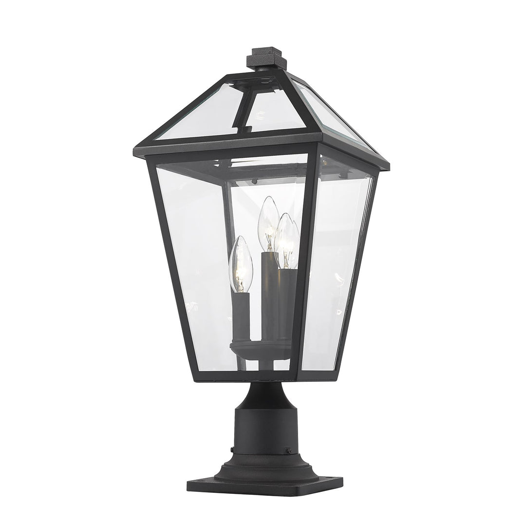 3 Light Outdoor Pier Mounted Fixture
