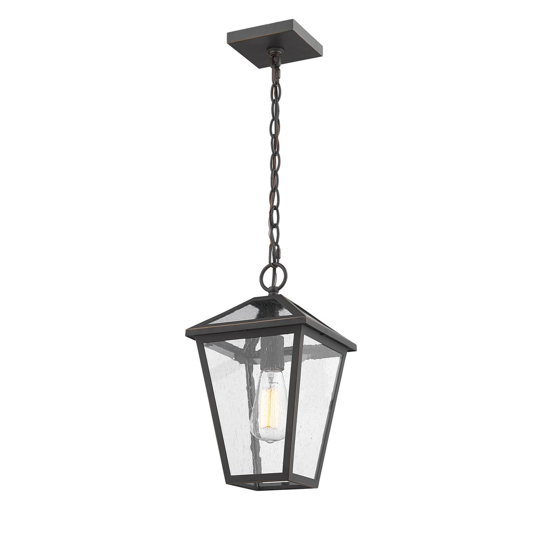 1 Light Outdoor Chain Mount Ceiling Fixture