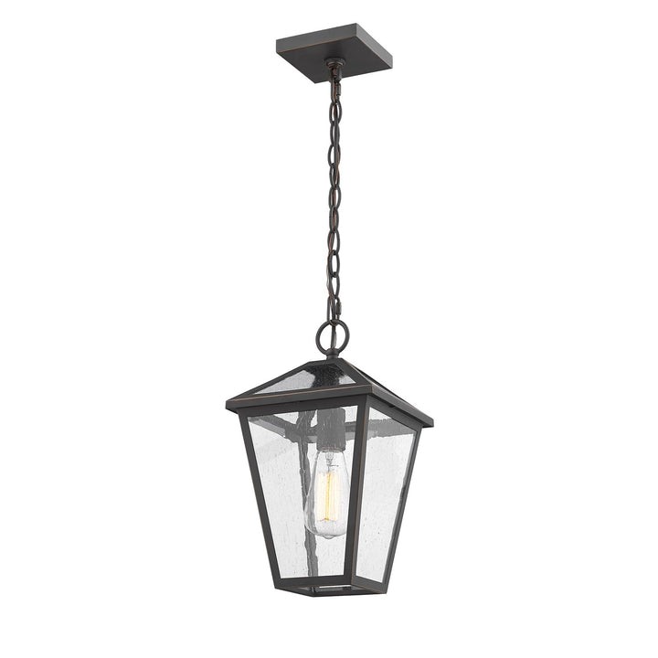 1 Light Outdoor Chain Mount Ceiling Fixture