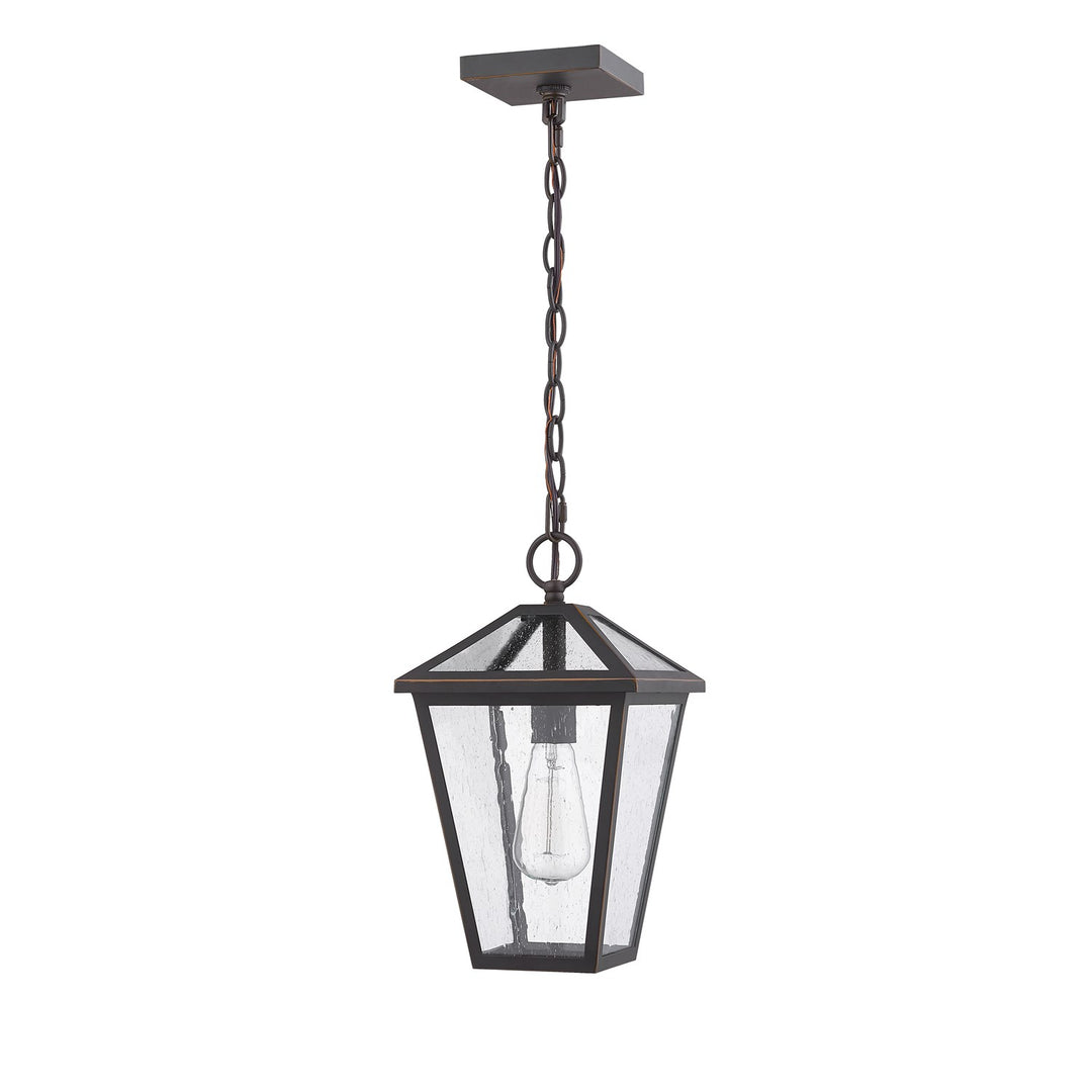 1 Light Outdoor Chain Mount Ceiling Fixture