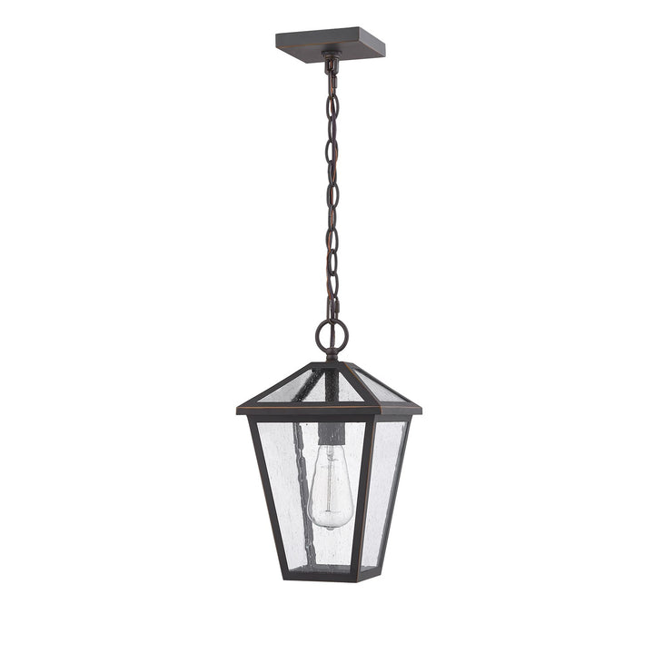 1 Light Outdoor Chain Mount Ceiling Fixture