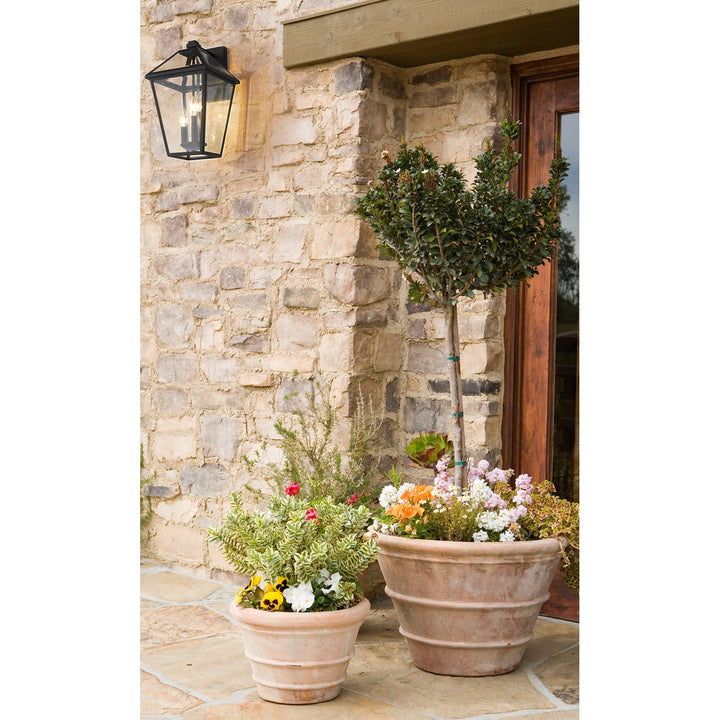 3 Light Outdoor Wall Sconce