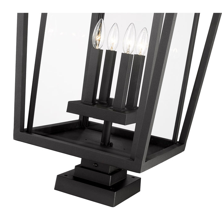 4 Light Outdoor Pier Mounted Fixture